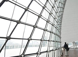 點支(zhī)玻璃幕牆拉索 點支玻璃幕牆拉索