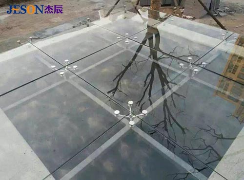 山東淄博（bó）雨棚爪工程案例