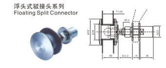 浮頭式駁接頭JC-TF13 浮頭式駁接(jiē)頭(tóu)JC-TF13