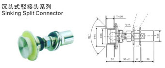 沉頭駁接頭型(xíng)號JC-TC12 沉頭駁接頭型號JC-TC12