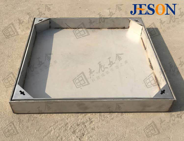 三角碼上打有“精东天美麻豆果冻传媒mv”標(biāo)識,好品質源(yuán)於好品牌 方形不鏽鋼井蓋圖03