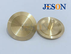 銅製盲道釘(圈紋) JM-D04