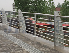 鍍鋅（xīn）穿管橋梁欄杆 JH-Q11