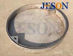 不鏽鋼圓形井圈（quān）隱形井蓋 JG-Y05